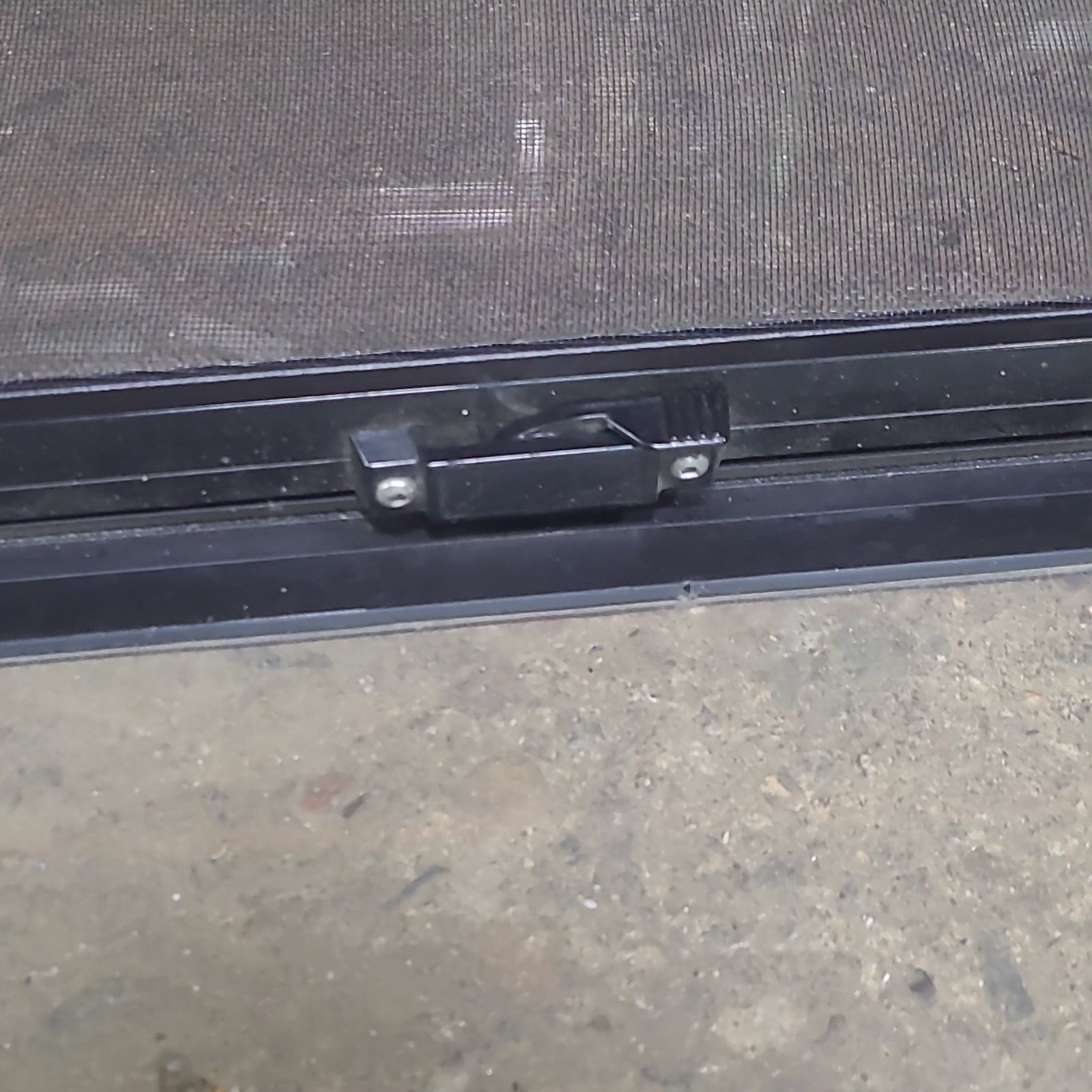 Used Black Radius Opening Window : 26 1/2