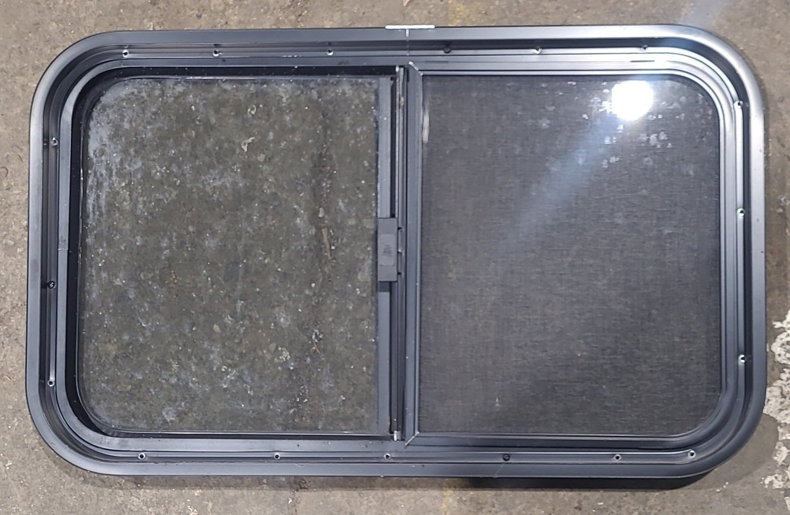 Used Black Radius Opening Window : 29 1/2