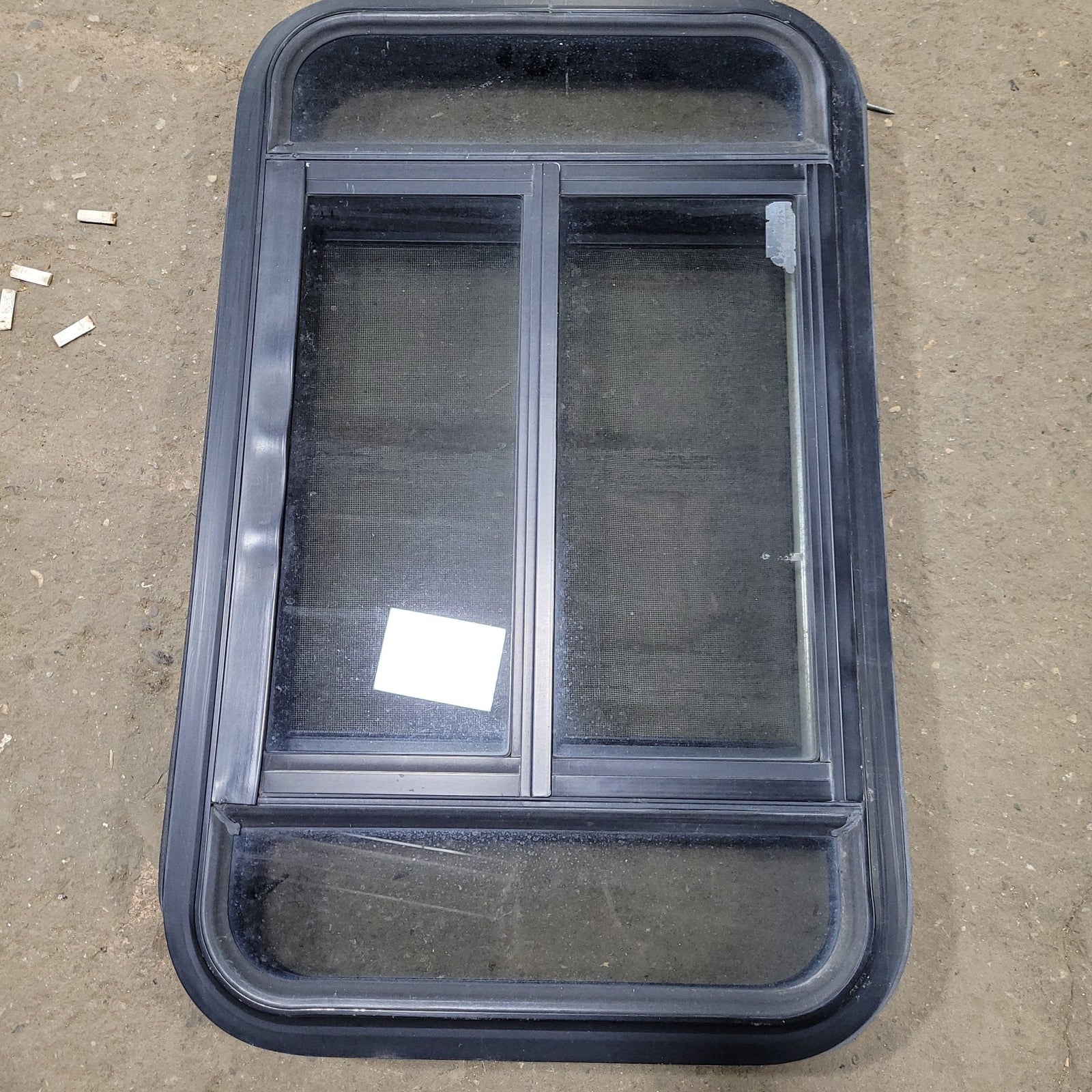 Used Black Radius Opening Window : 29 1/2