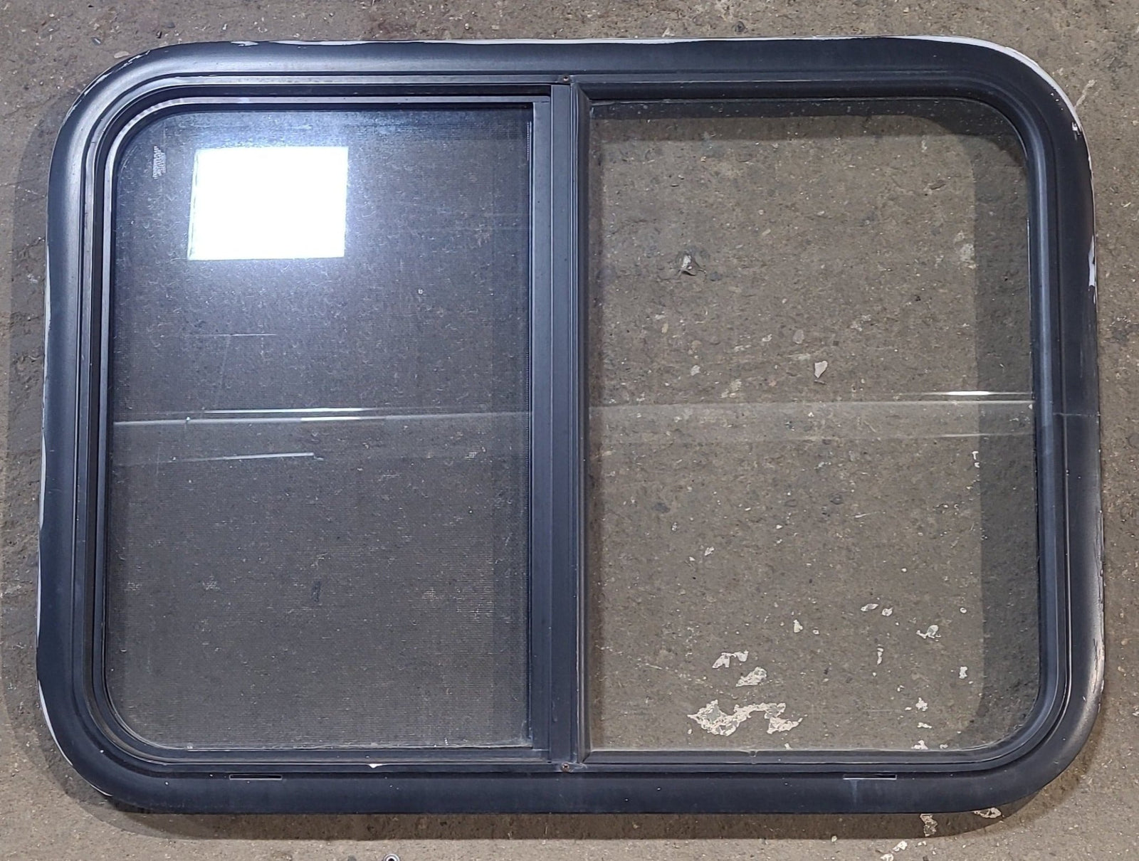 Used Black Radius Opening Window : 29 1/2