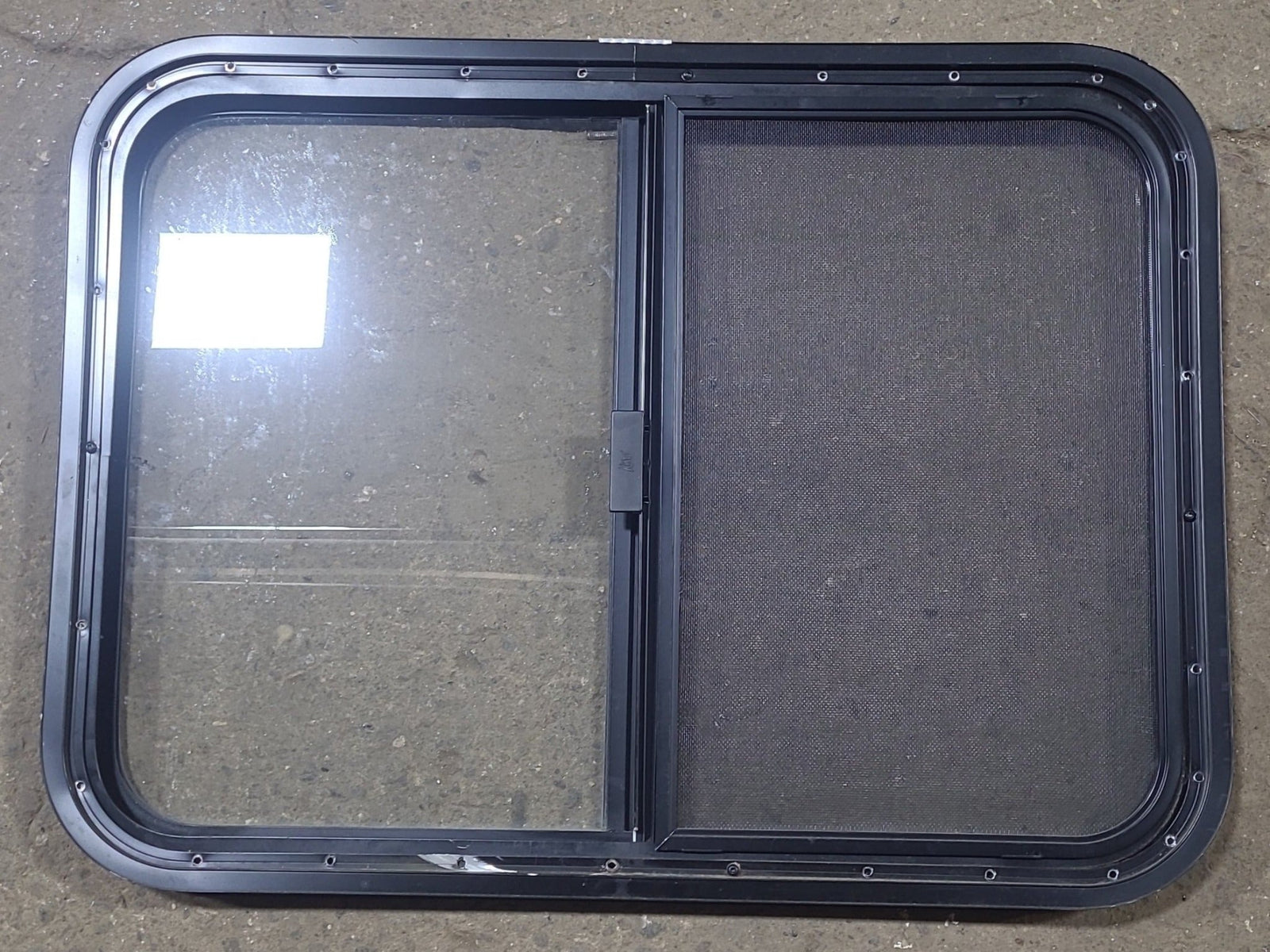 Used Black Radius Opening Window : 29 1/2