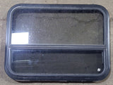 Used Black Radius Opening Window : 29 1/2