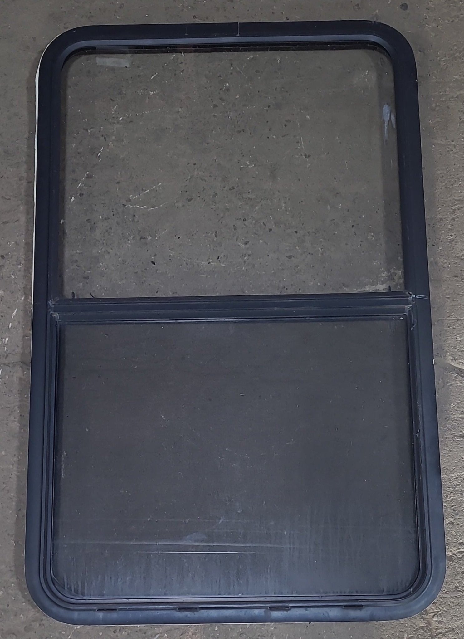 Used Black Radius Opening Window : 29 1/2