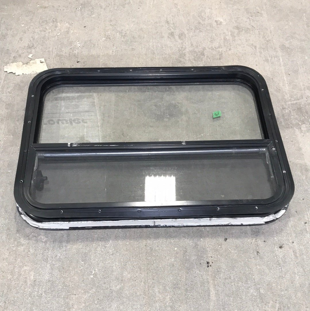 USED Black Radius Opening Window : 29 3/4