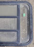 Used Black Radius Opening Window : 29 3/8" x 21 1/2 x 2" D - Young Farts RV Parts