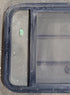 Used Black Radius Opening Window : 29 3/8" x 21 1/2 x 2" D - Young Farts RV Parts