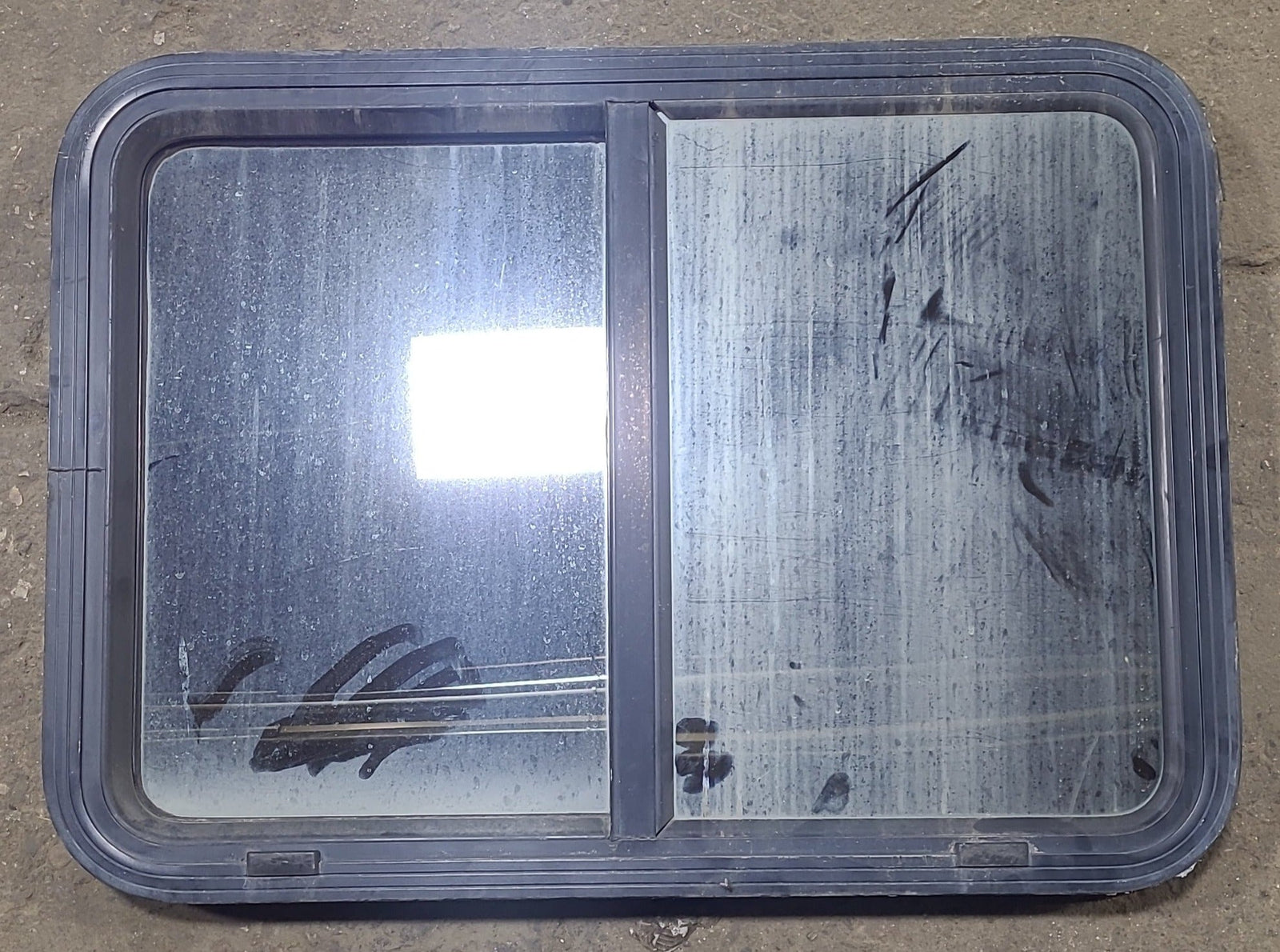 Used Black Radius Opening Window : 30 1/8