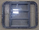 Used Black Radius Opening Window : 30 3/4