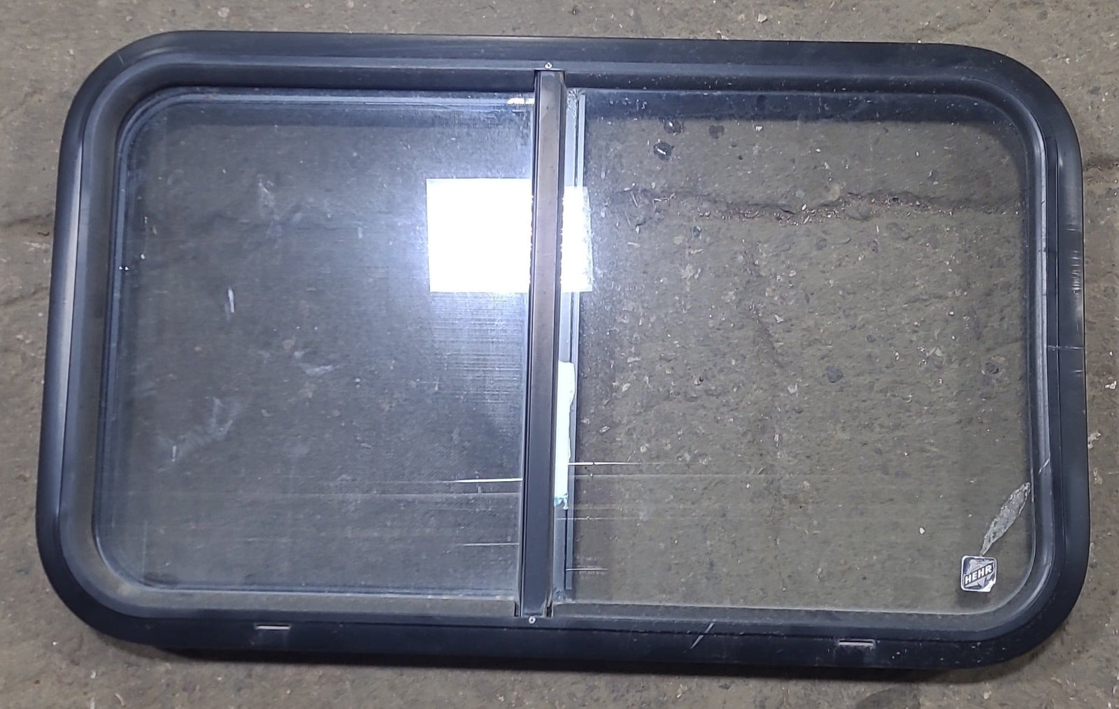 Used Black Radius Opening Window : 30 3/8