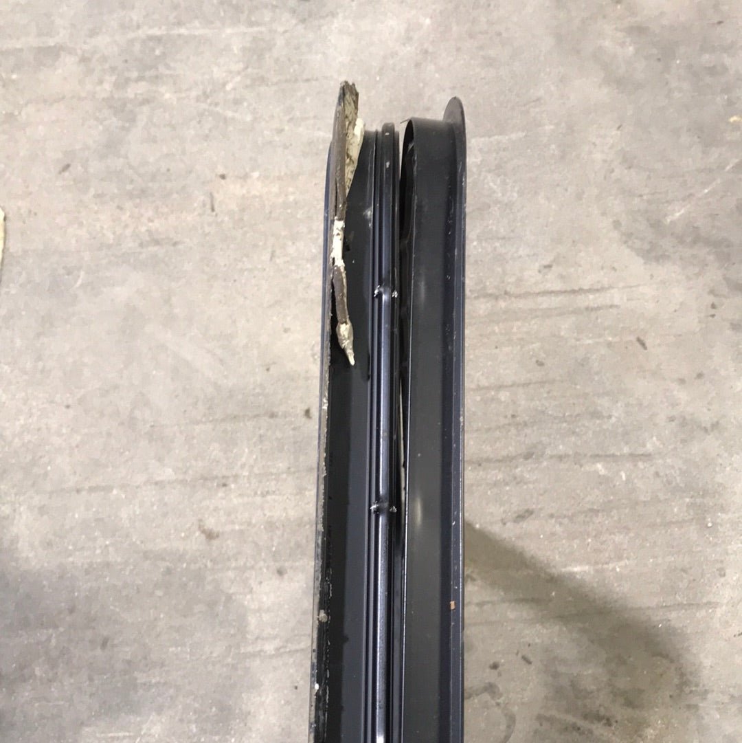 Used Black Radius Opening Window : 34 1/2