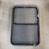 Used Black Radius Opening Window : 35 X 24 X 2" D - Young Farts RV Parts