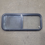 Used Black Radius Opening Window : 36 1/2