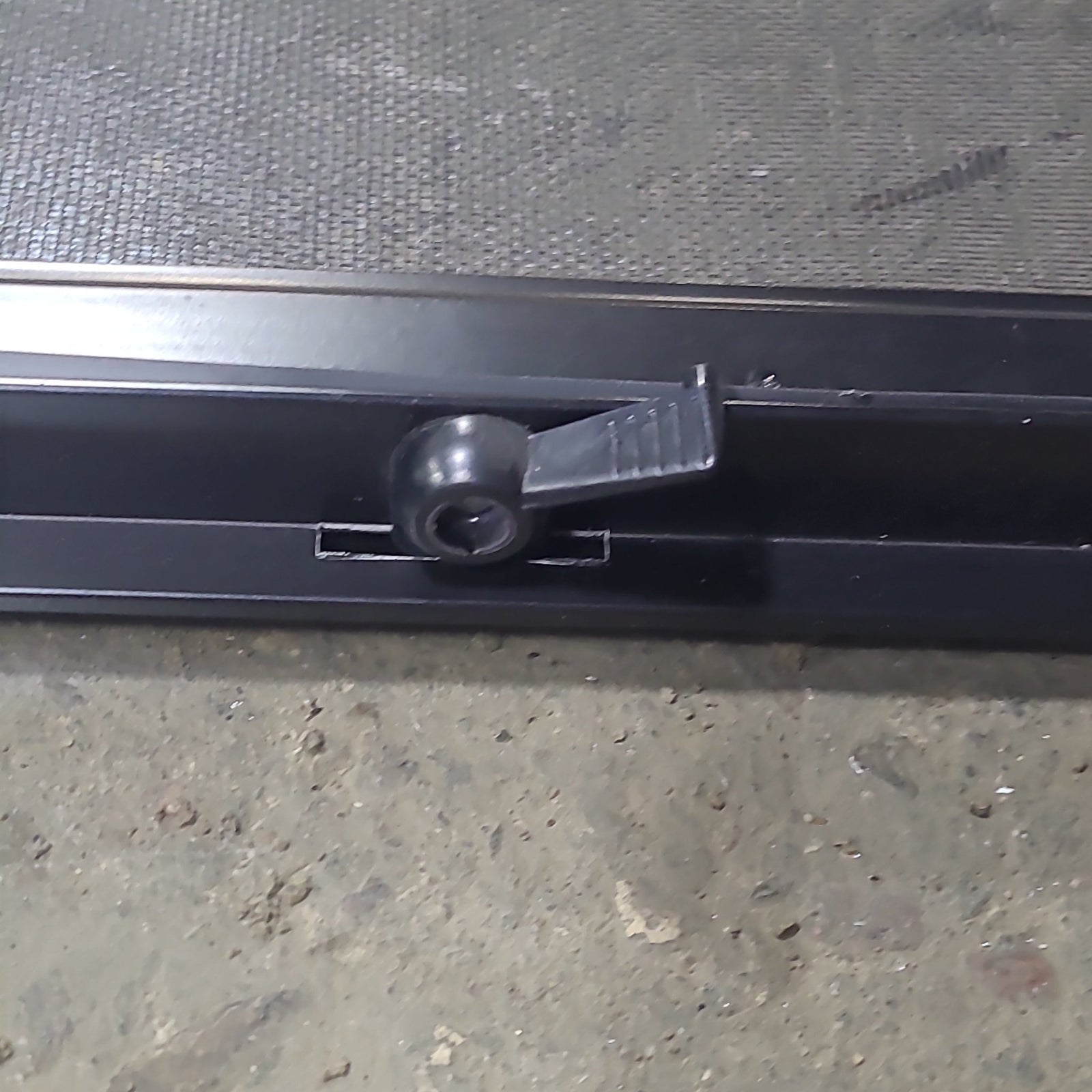 Used Black Radius Opening Window : 36 1/2