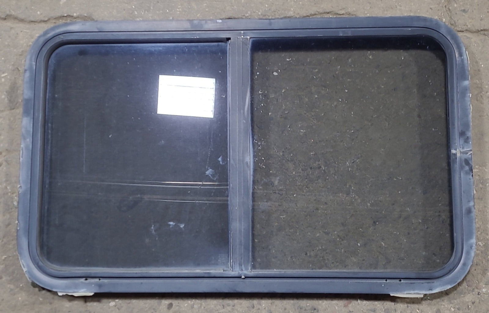 Used Black Radius Opening Window : 36 1/2