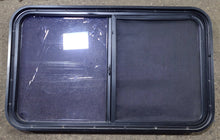 Load image into Gallery viewer, Used Black Radius Opening Window : 36 1/2&quot; W x 21 3/4&quot; H x 1 3/4&quot; D - Young Farts RV Parts