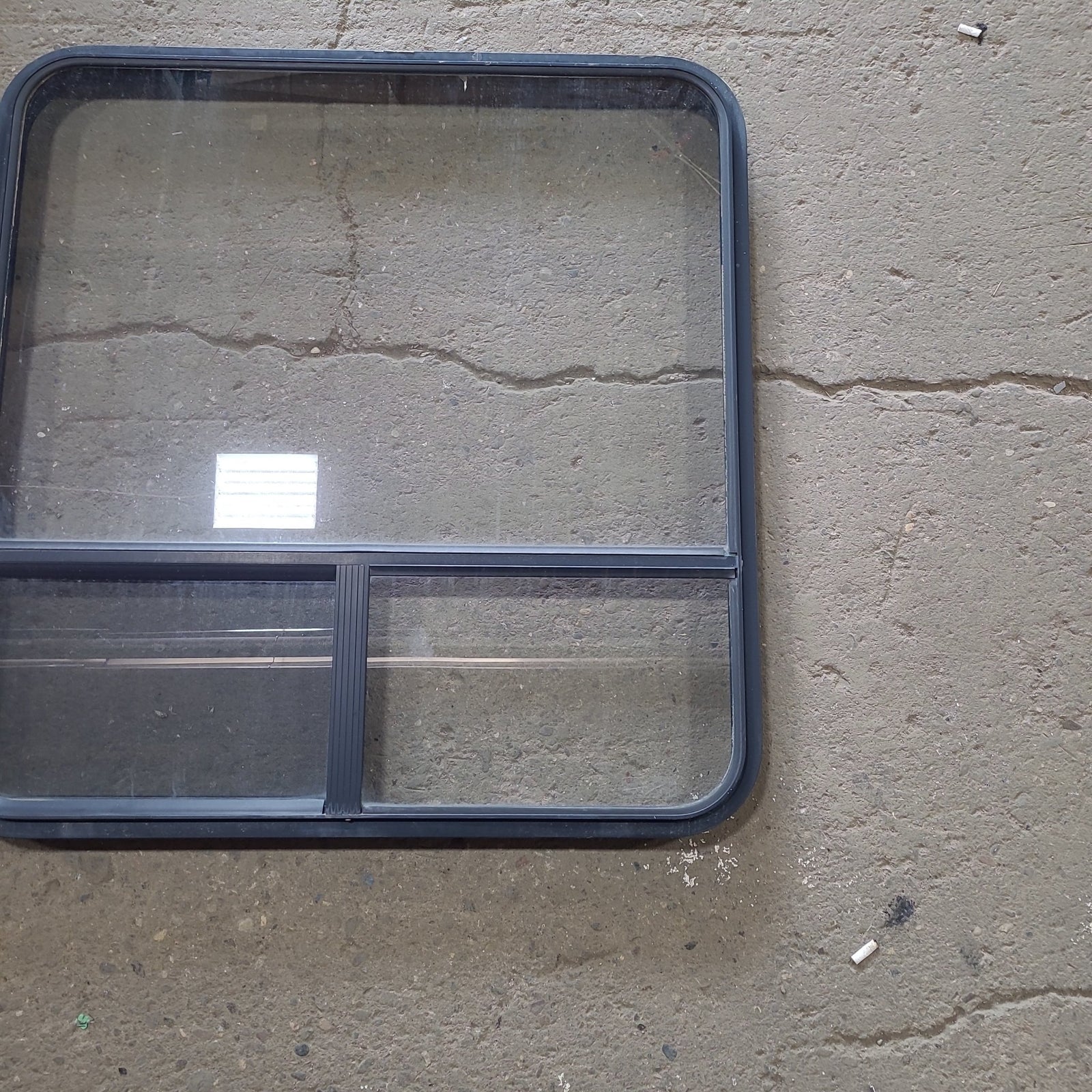 Used Black Radius Opening Window : 36 1/2