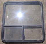 Used Black Radius Opening Window : 36 1/2