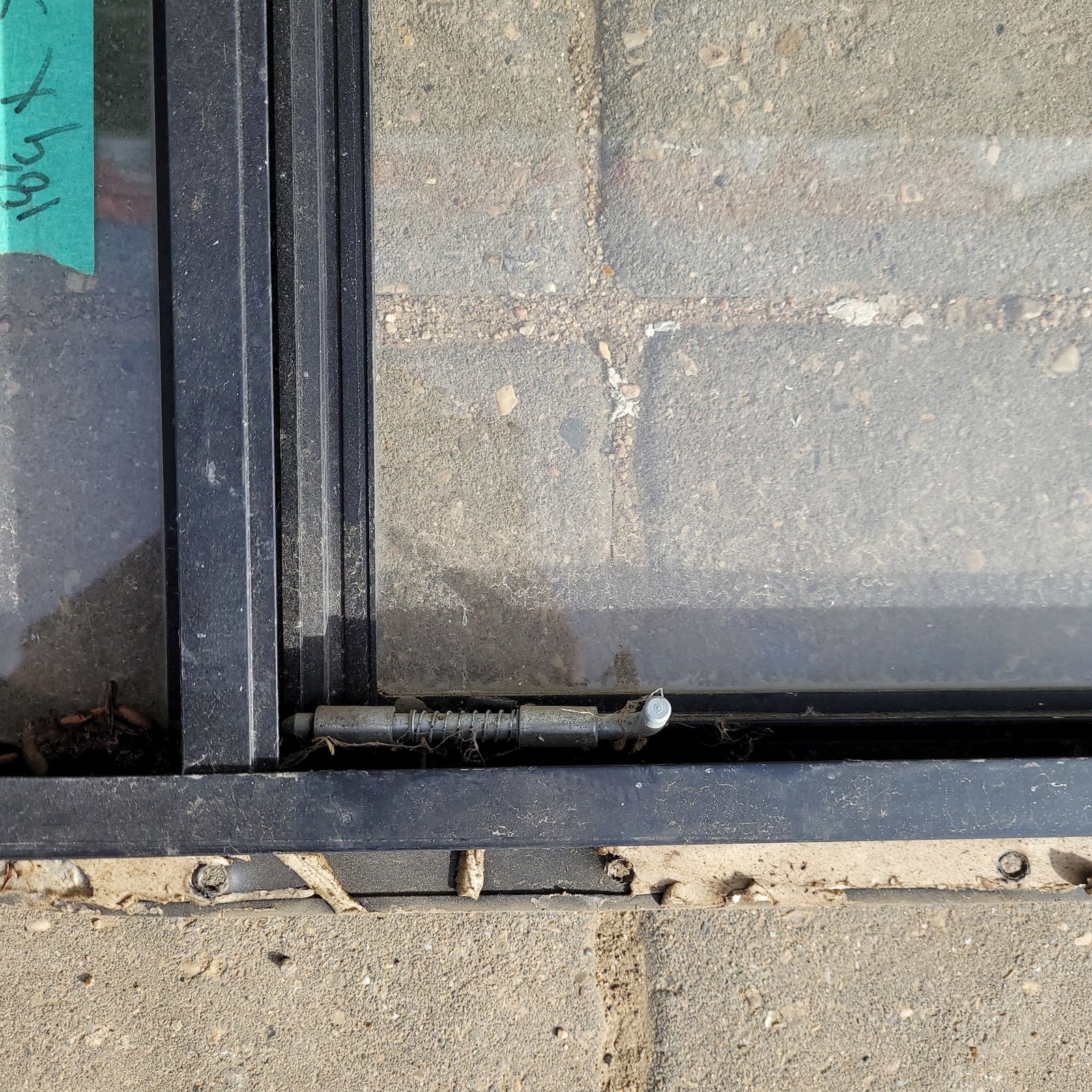 Used Black Radius Opening Window : 36 1/2 X 18 1/4 X 2