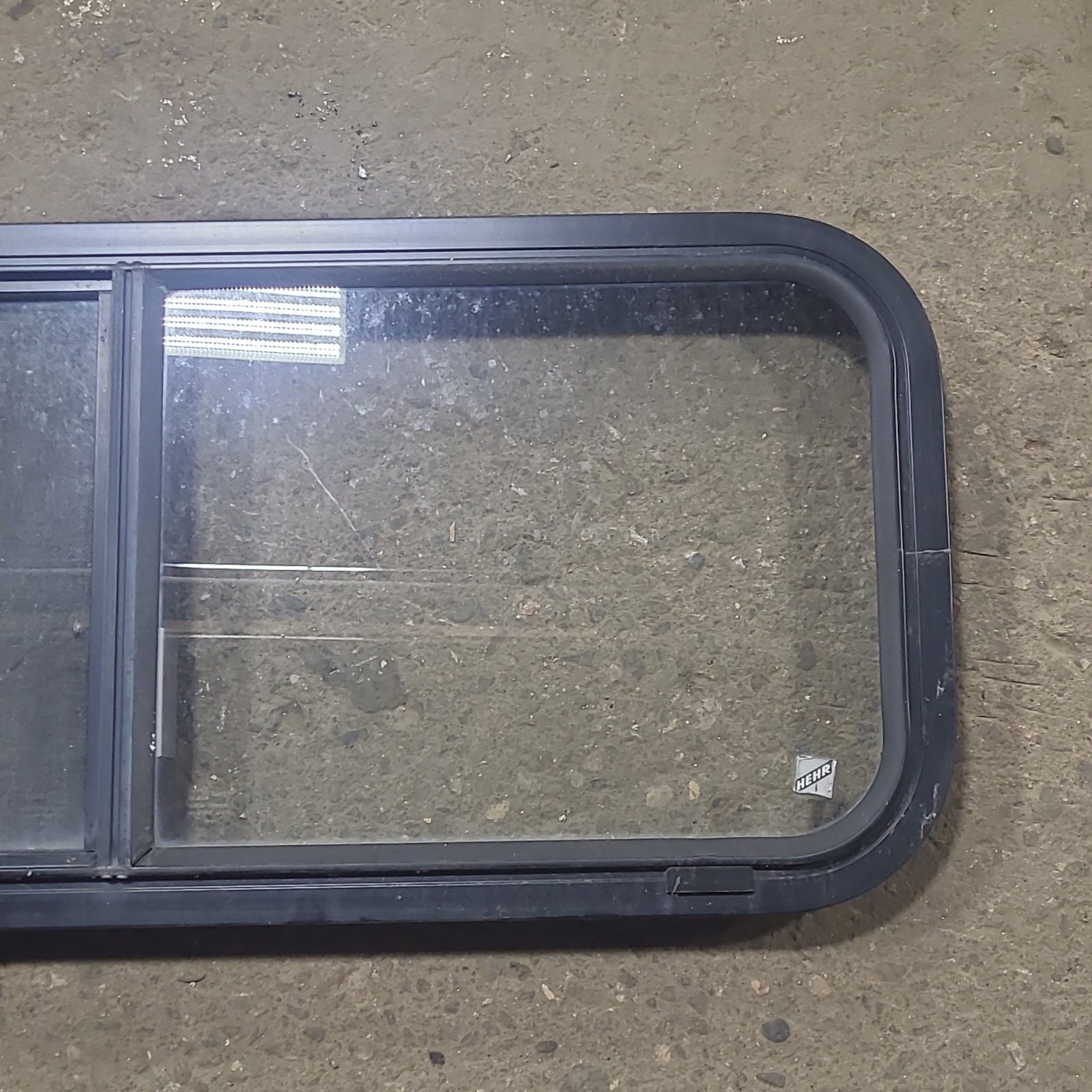 Used Black Radius Opening Window : 36 1/4