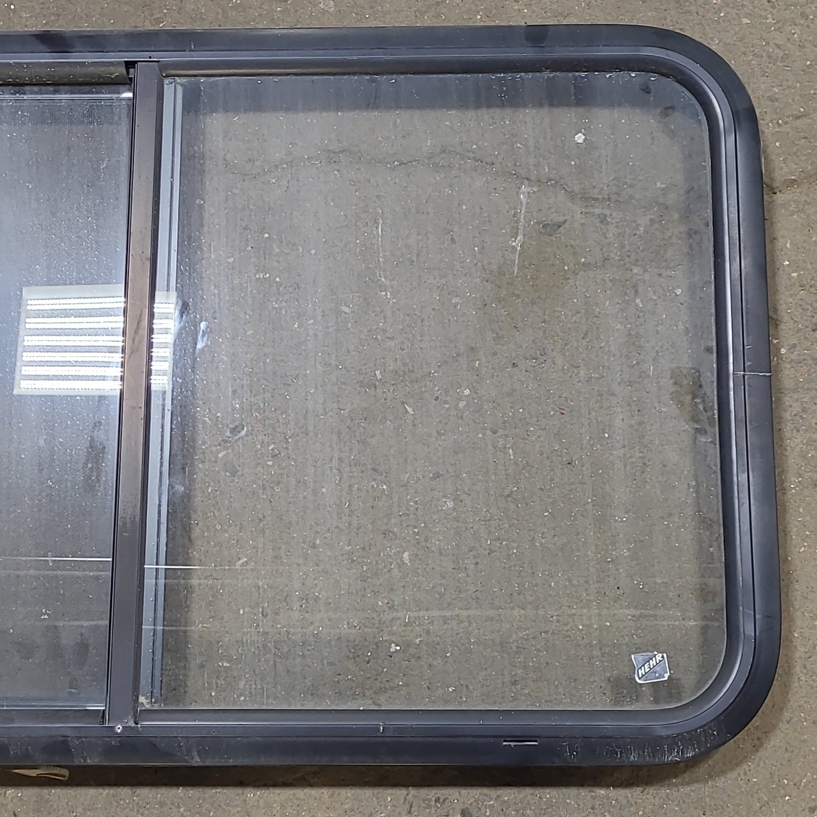 Used Black Radius Opening Window : 36 1/4
