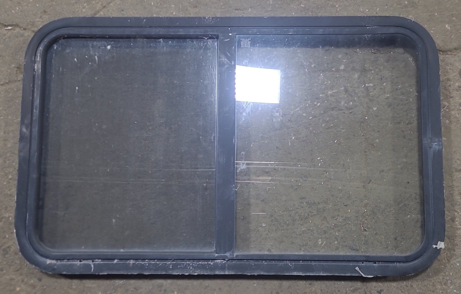 Used Black Radius Opening Window : 36 1/4