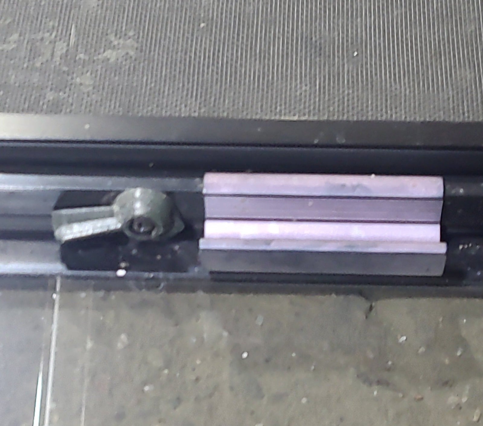 Used Black Radius Opening Window : 36 1/4