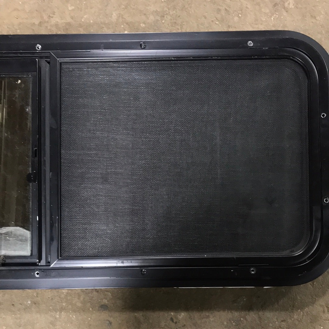 Used Black Radius Opening Window : 36 1/8