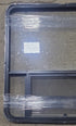 Used Black Radius Opening Window : 36 3/4" W x 36 3/4" H x 1 1/4" D - Young Farts RV Parts