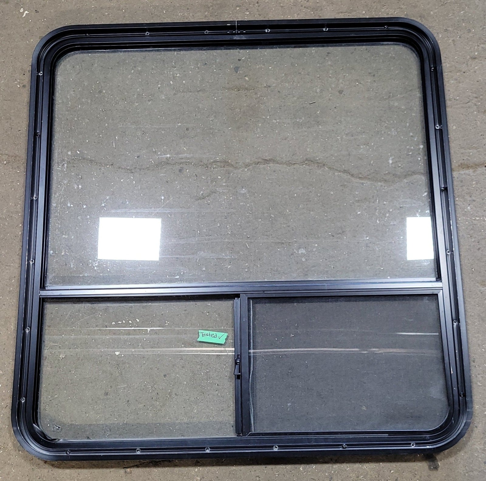 Used Black Radius Opening Window : 38