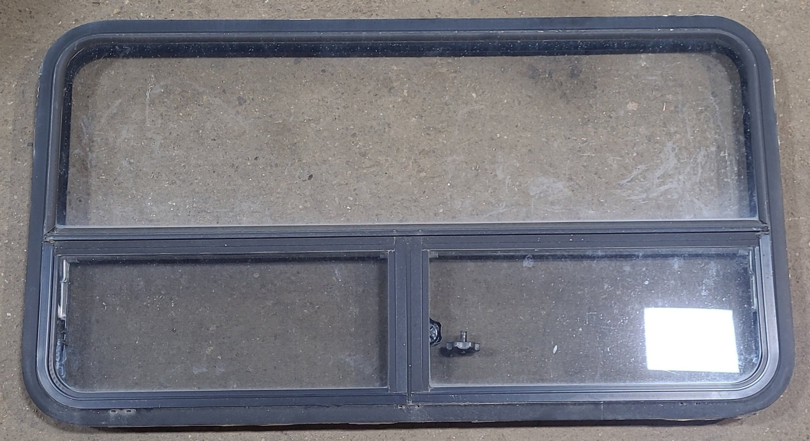 Used Black Radius Opening Window : 41 1/2