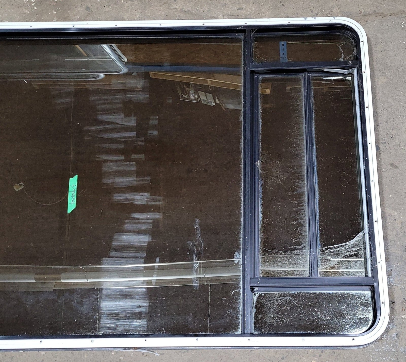 Used Black Radius Opening Window : 41 1/4