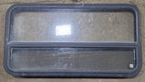 Used Black Radius Opening Window : 41 3/8