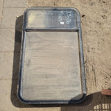 Used Black Radius Opening Window : 41 X 25 X 2