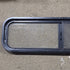 Used Black Radius Opening Window : 42 1/4" W x 11 3/4" H x 1 7/8" D - Young Farts RV Parts