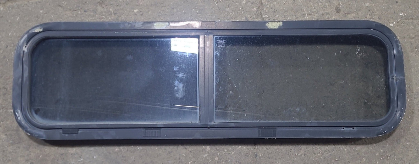 Used Black Radius Opening Window : 42 1/4