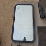 Used Black Radius Opening Window : 42 1/4