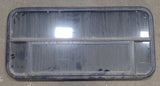 Used Black Radius Opening Window : 45 3/8