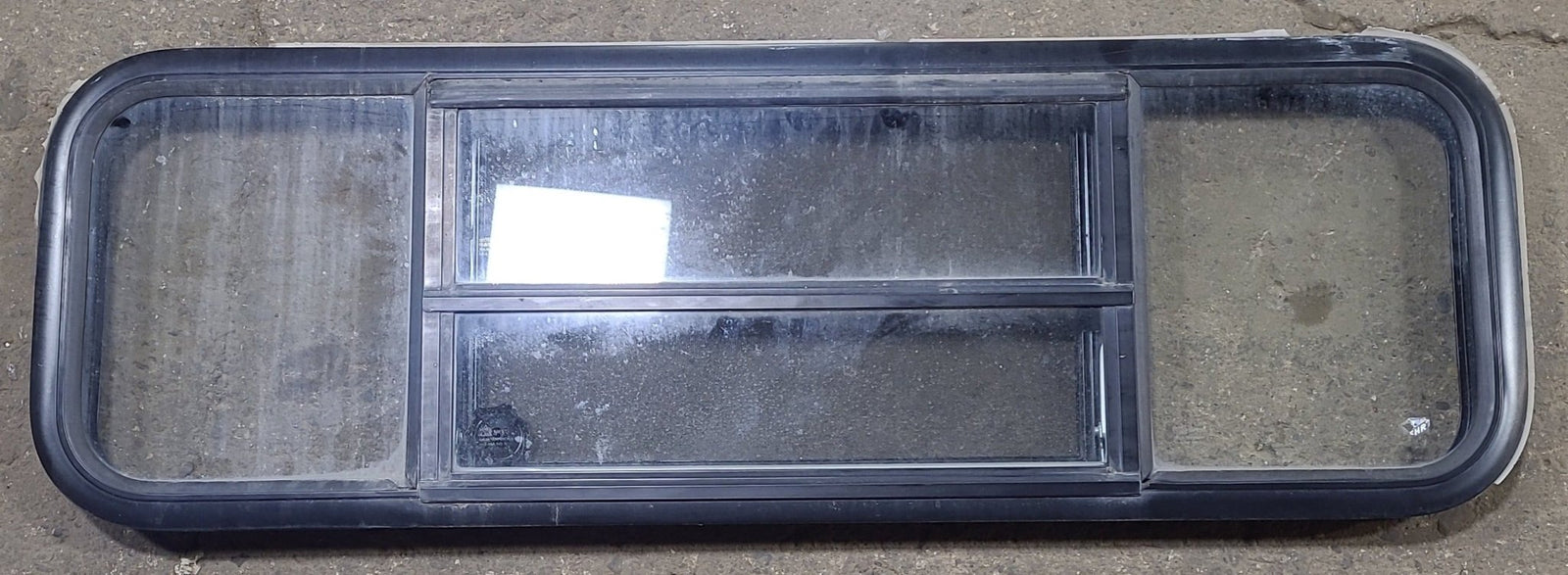 Used Black Radius Opening Window : 47 1/2