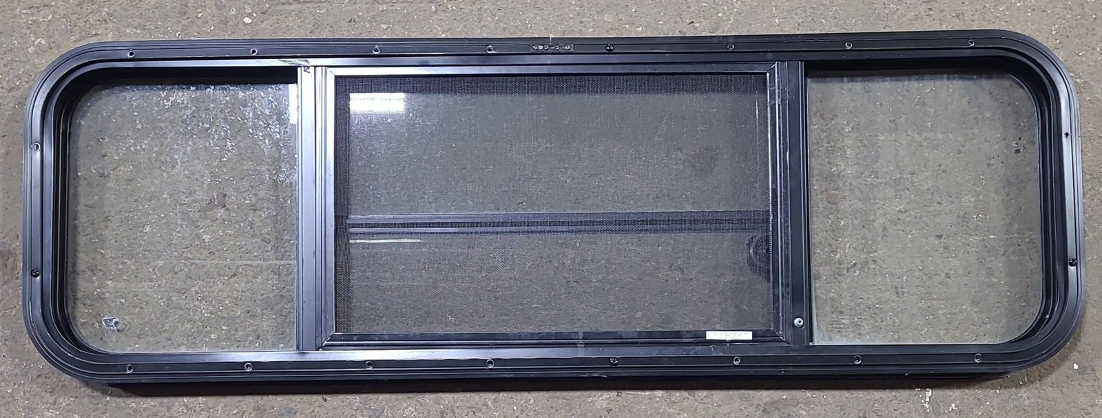 Used Black Radius Opening Window : 47 1/2