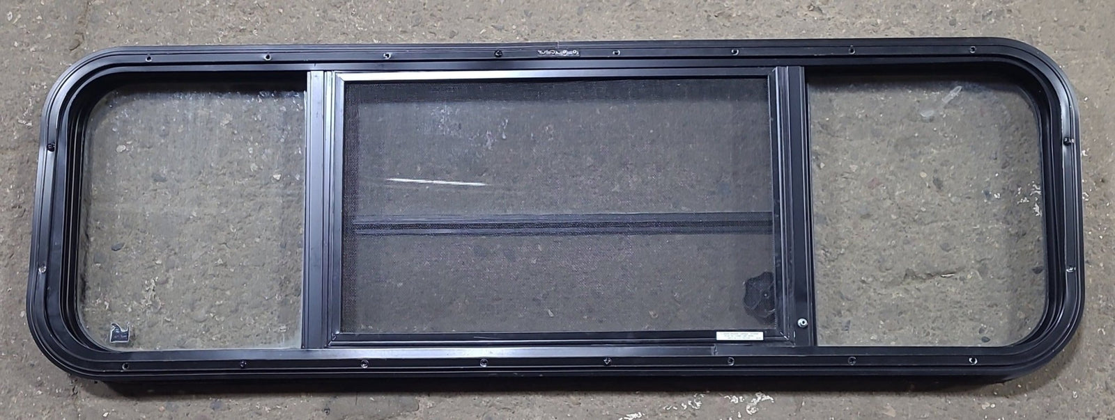 Used Black Radius Opening Window : 47 1/2