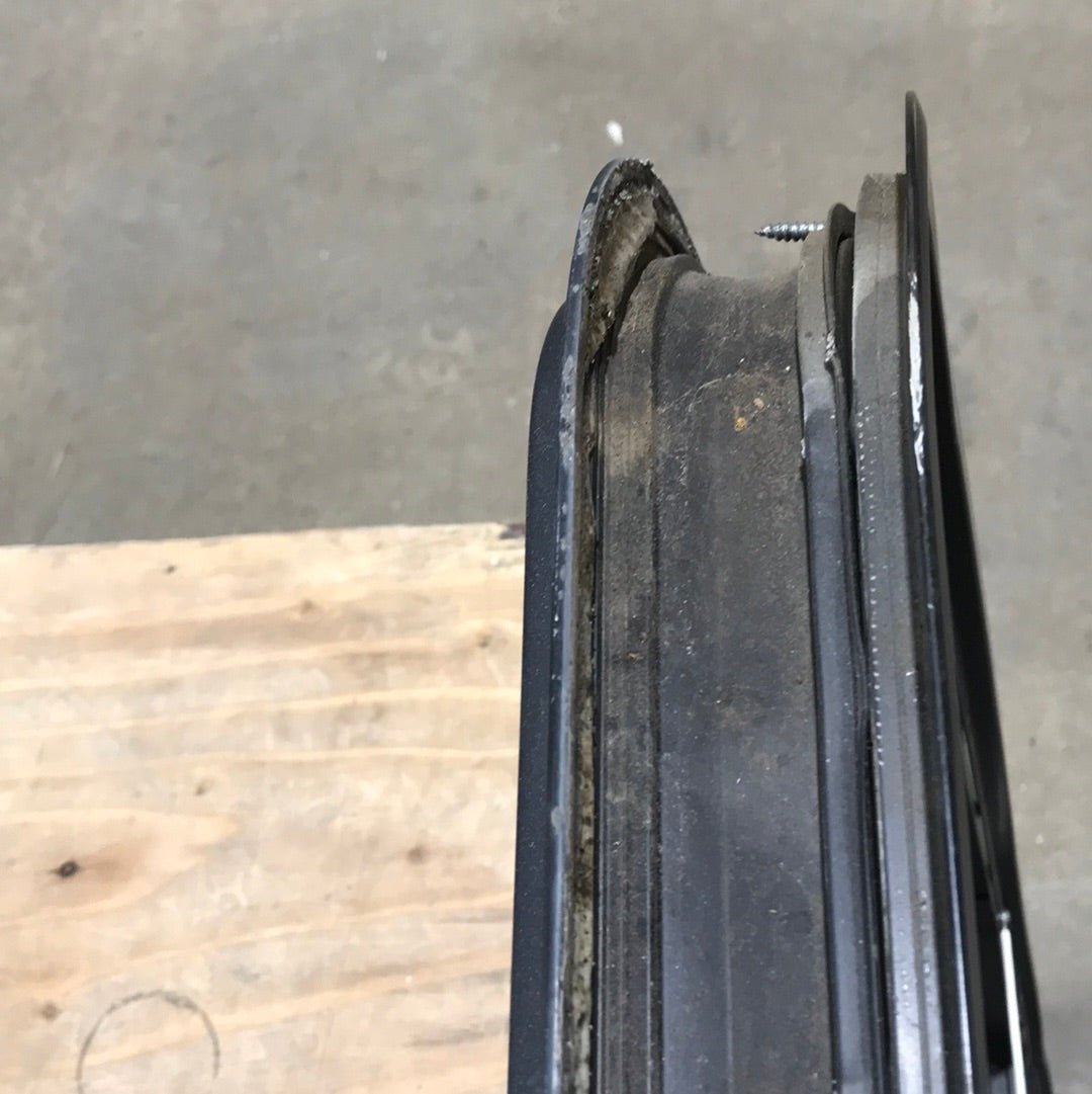 Used Black Radius Opening Window : 47 1/2