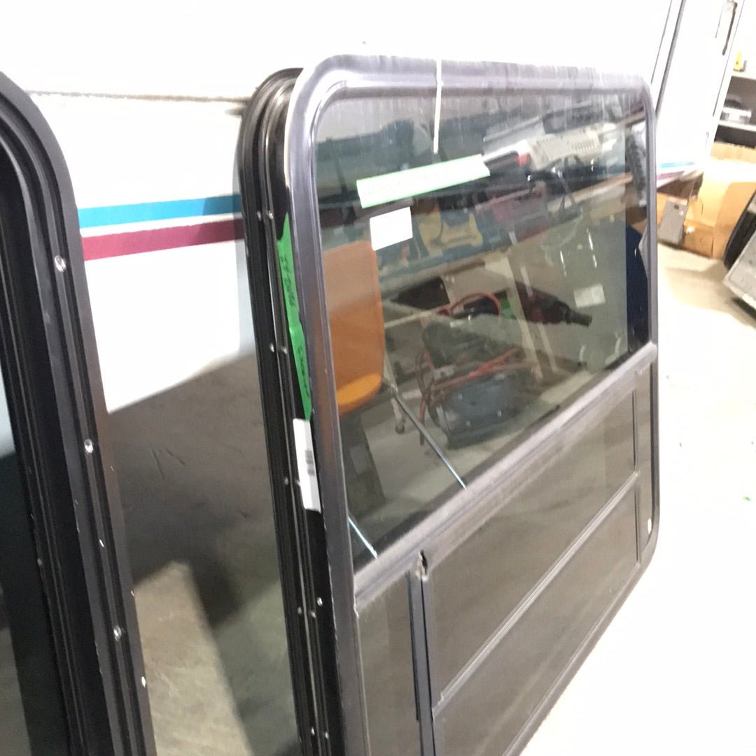 Used Black Radius Opening Window : 47 1/2