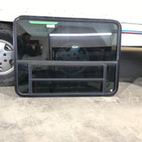 Used Black Radius Opening Window : 47 1/2