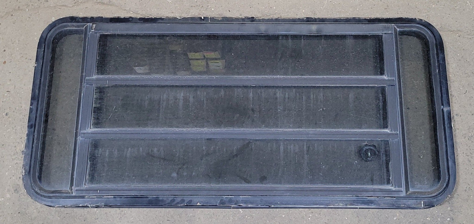 Used Black Radius Opening Window : 47 1/4