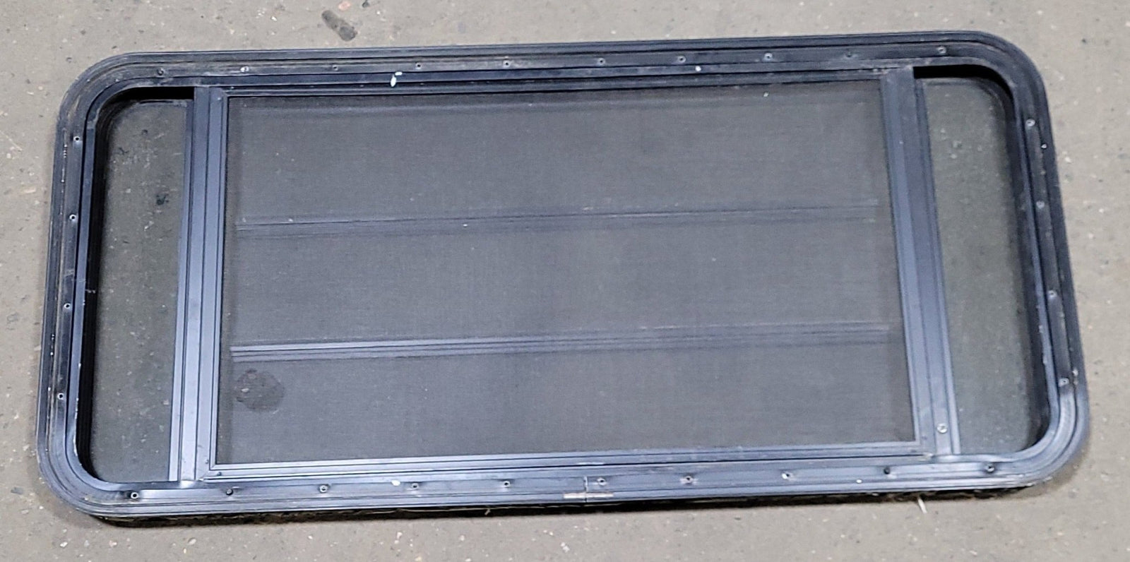 Used Black Radius Opening Window : 47 1/4