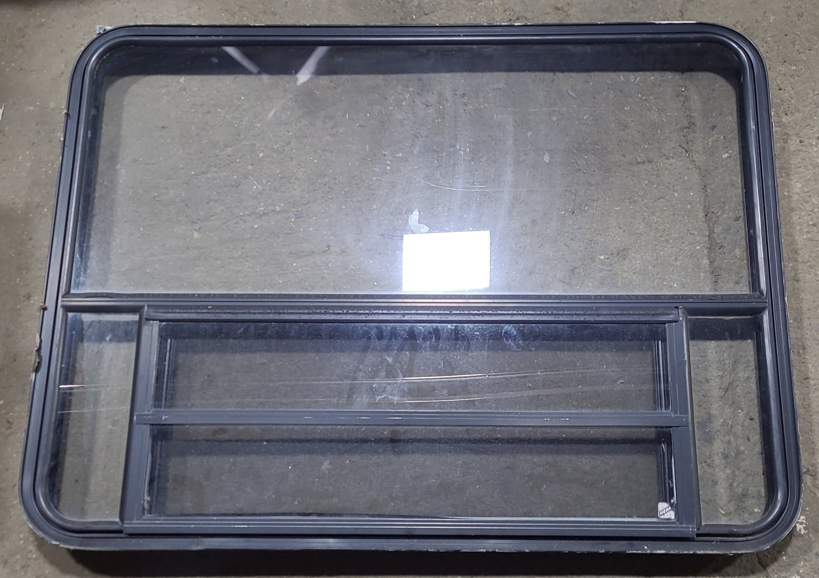 Used Black Radius Opening Window : 47 1/4