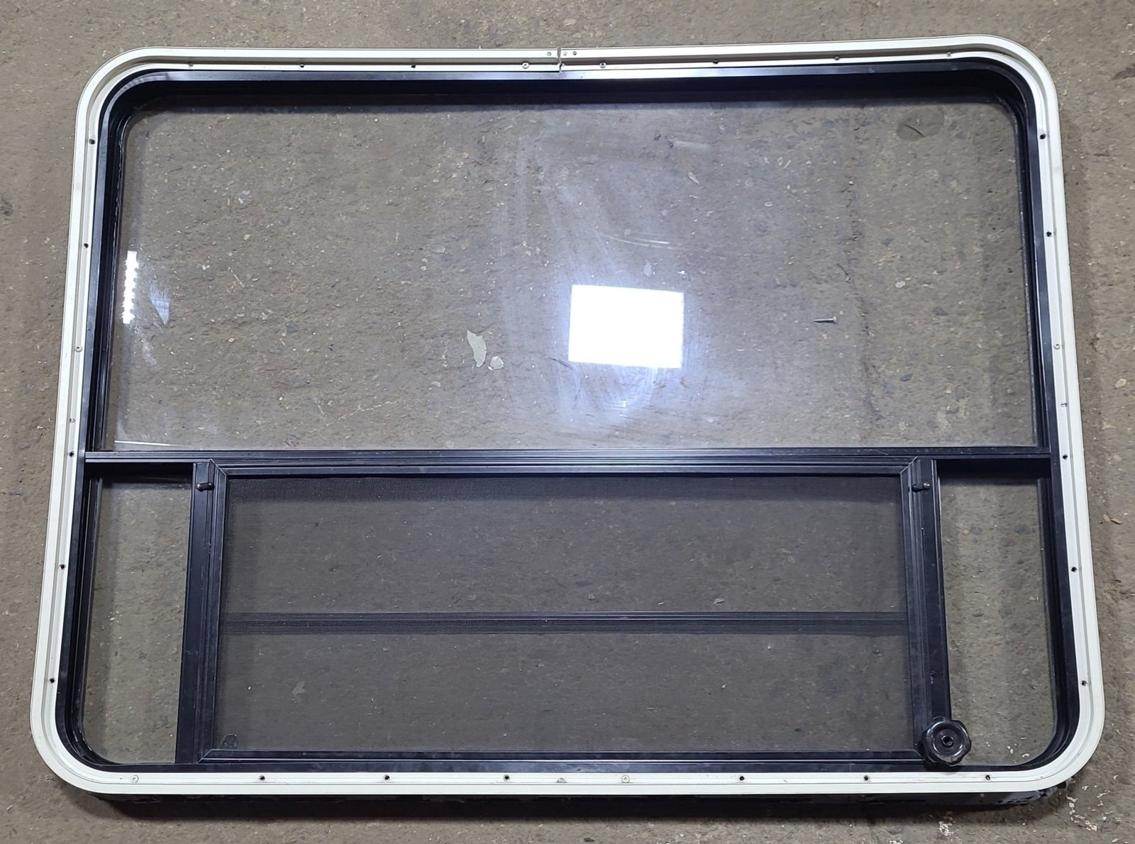 Used Black Radius Opening Window : 47 1/4