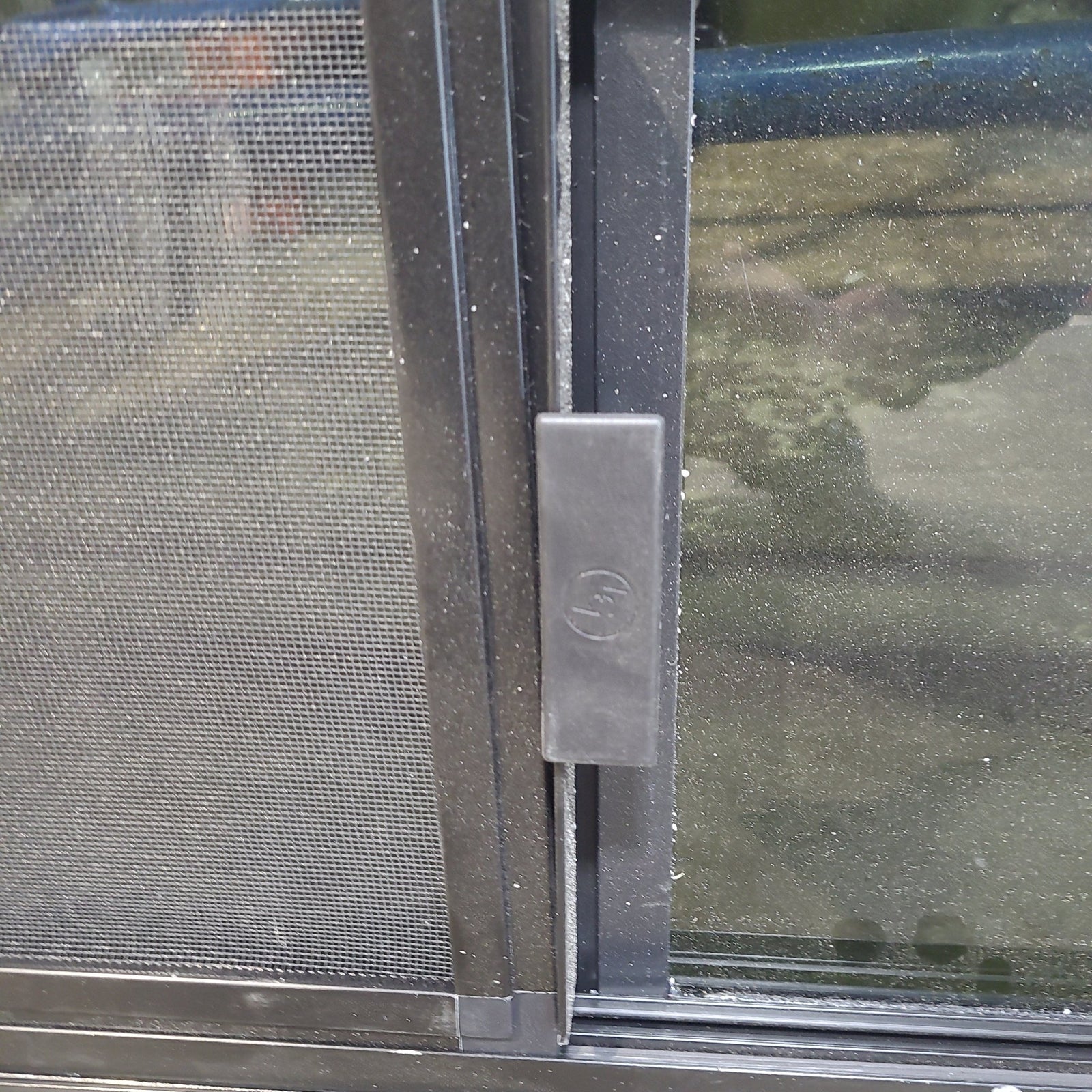 Used Black Radius Opening Window : 47 1/4