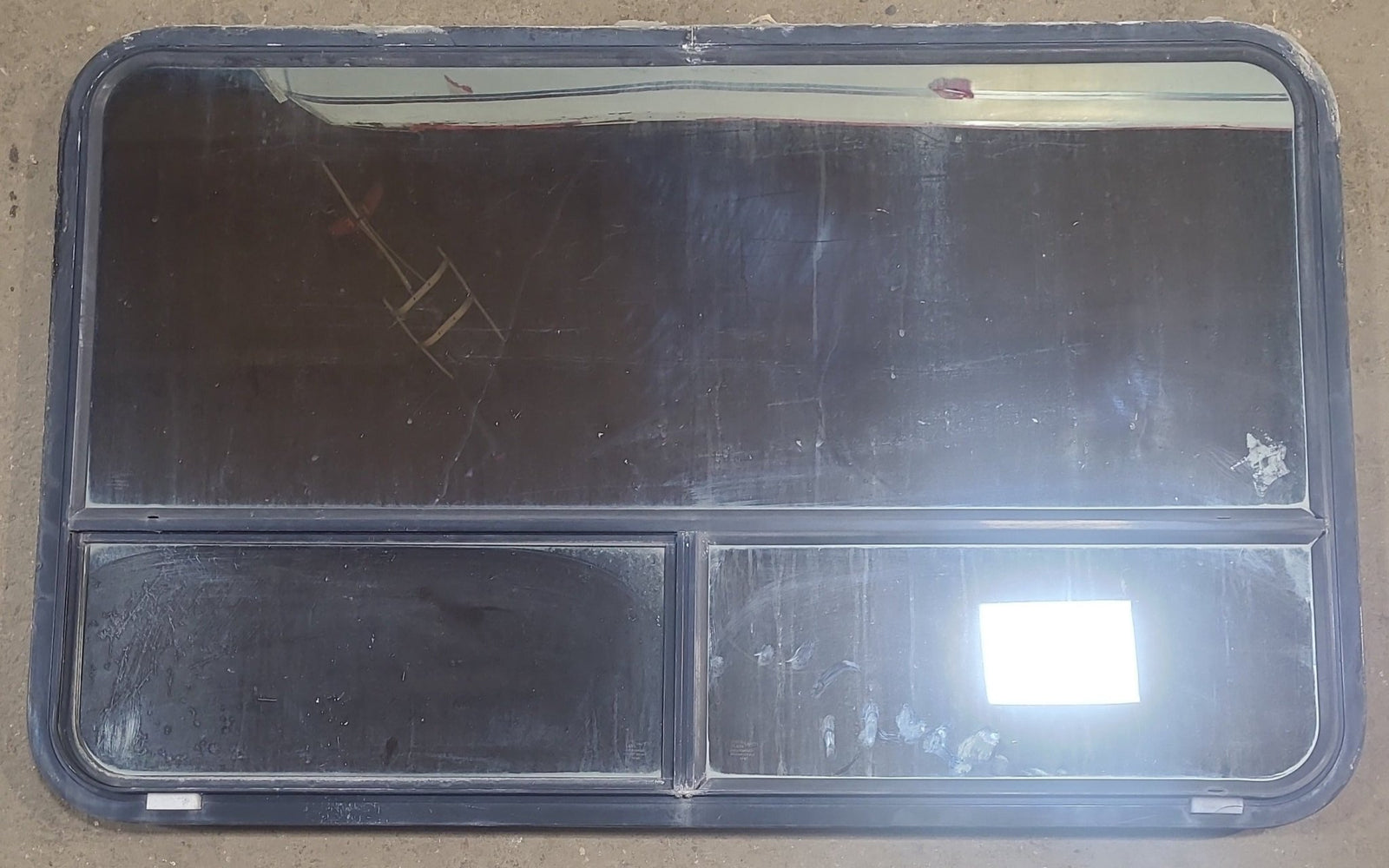 Used Black Radius Opening Window : 48 1/4