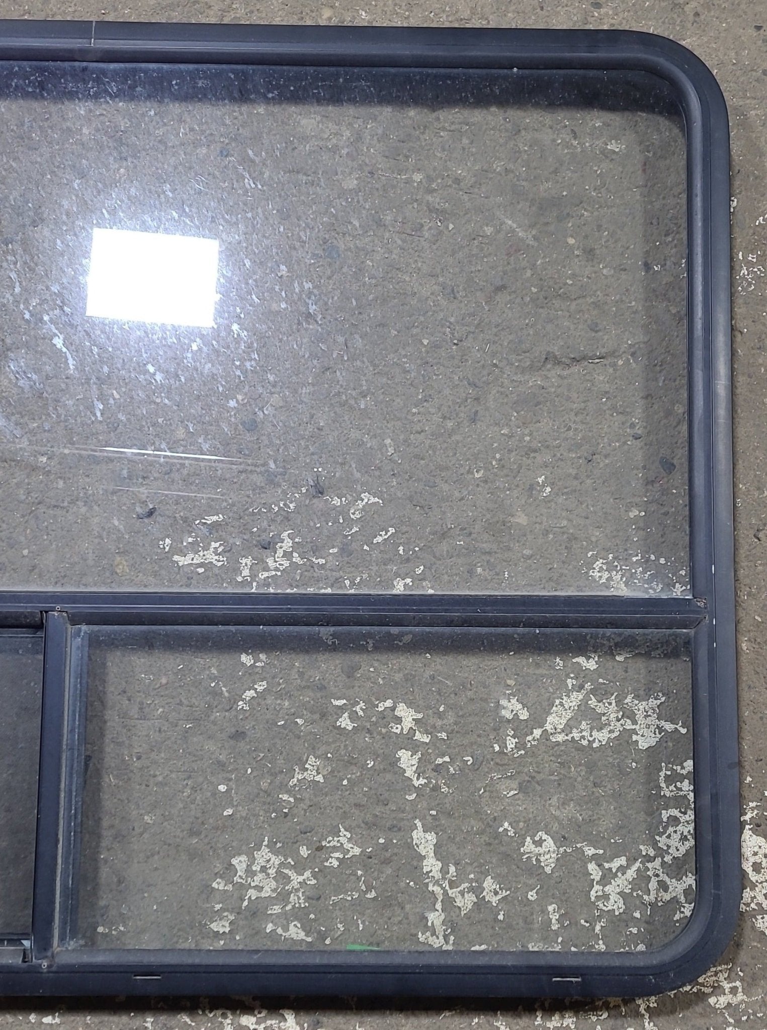 Used Black Radius Opening Window : 48 1/4